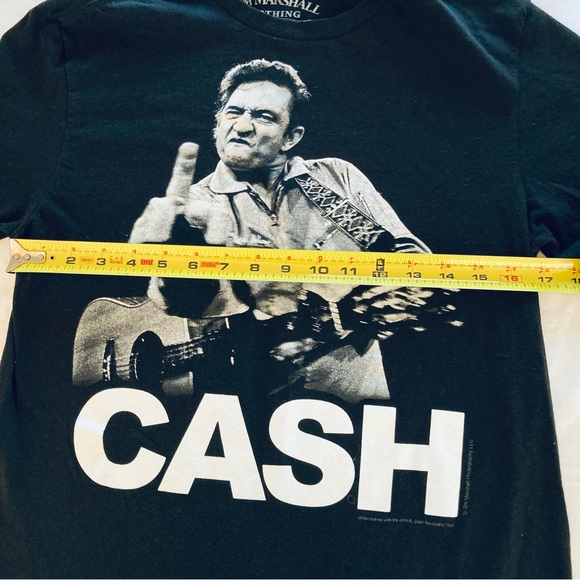 Johnny Cash Graphic T-shirt The Bird Jim Marshall - Picture 4 of 6
